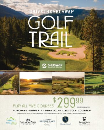 2024 Shuswap Golf Trail Pass