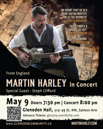Martin Harley in Concert with Special Guest Steph Clifford